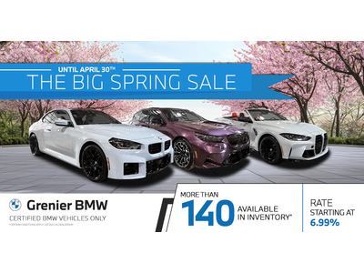 THE BIG SPRING SALE !