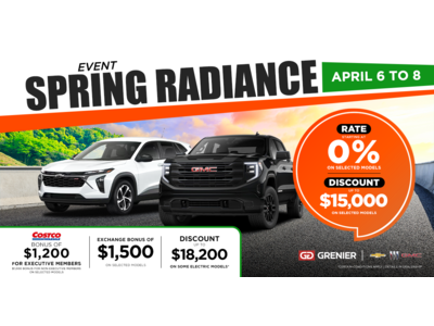 SPRING RADIANCE EVENT !