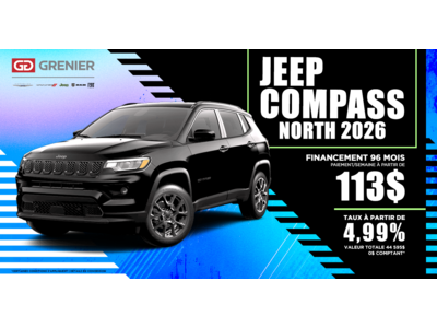 JEEP COMPASS NORTH 2026 !