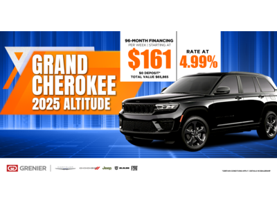 2025 JEEP GRAND CHEROKEE ALTITUDE !