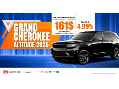 JEEP GRAND CHEROKEE ALTITUDE 2025 !