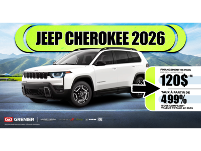 JEEP CHEROKEE 2026