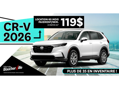 CR-V 2026 DISPONIBLES !
