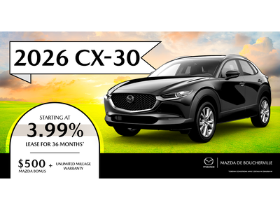2026 CX-30 !
