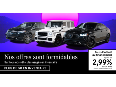 NOS OFFRES SONT FORMIDABLES !