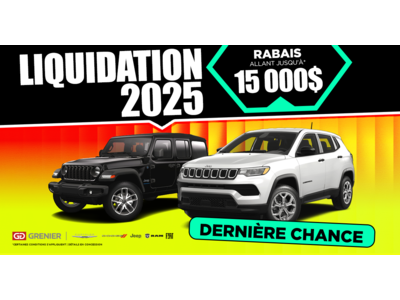 LIQUIDATION 2025 !
