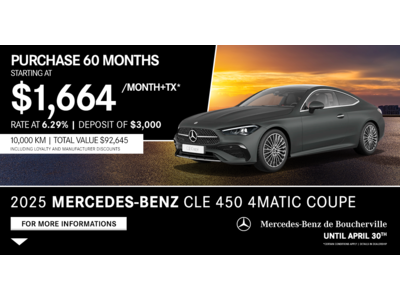 2025 CLE 450 4MATIC COUPE