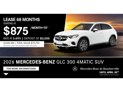 2026 GLC 300 4MATIC