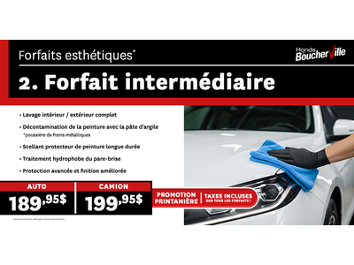 FORFAIT INTERMÉDIAIRE !