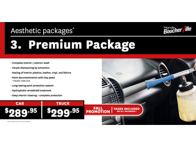 PREMIUM PACKAGE !