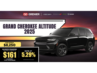 2025 JEEP GRAND CHEROKEE ALTITUDE !
