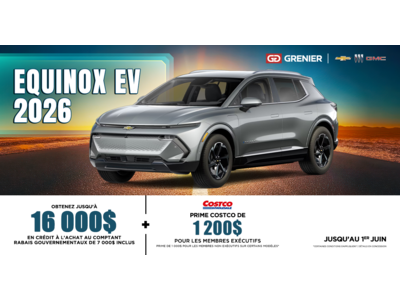 EQUINOX EV 2026 !