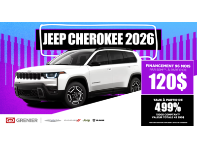 JEEP CHEROKEE 2026 !