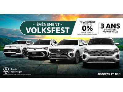 ÉVÉNEMENT VOLKSFEST !