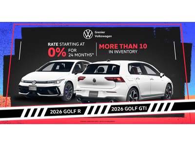 2026 GOLF GTI AND R !