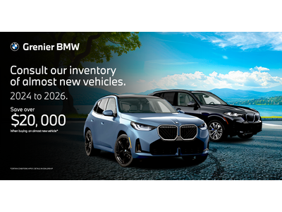 ALMOST NEW VEHICLES IN INVENTORY !