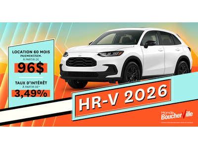 HR-V 2026 !