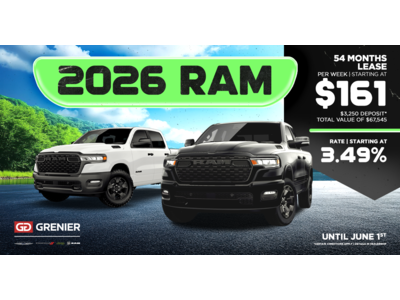 DISCOVER OUR 2026 RAM !