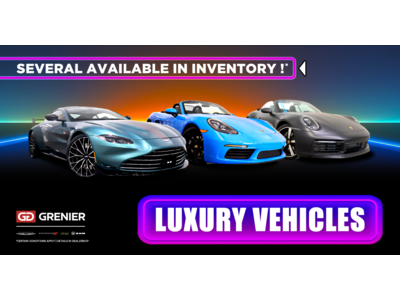 OUR LUXURY VEHICLES !