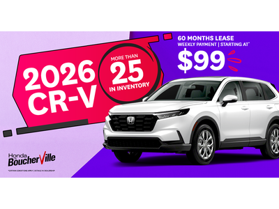 2026 CR-V AVAILABLE !