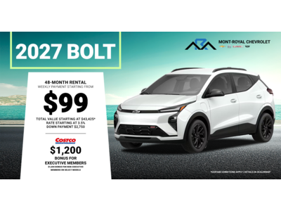 2027 BOLT !