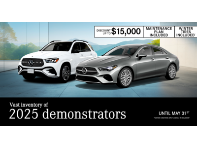 2025 DEMONSTRATORS !
