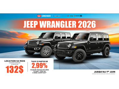 WRANGLER 2026 !