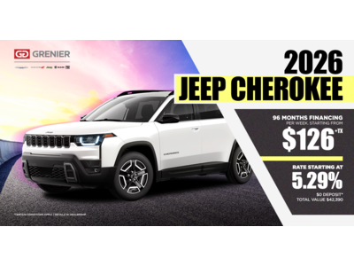 2026 CHEROKEE JEEP !