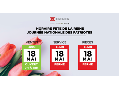 HORAIRE FÊTE DE LA REINE