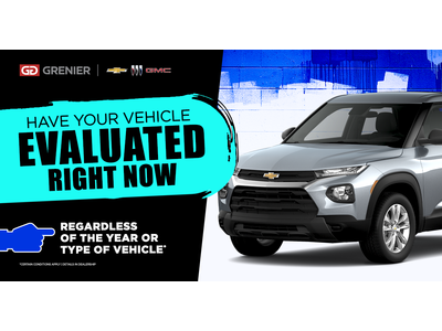 GET YOUR VEHICLE EVALUATED !