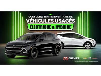 VÉHICULES ÉLECTRIQUES ET HYBRIDES USAGÉS !