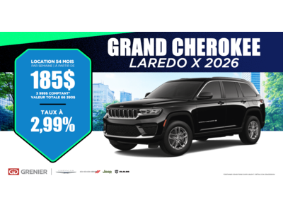JEEP GRAND CHEROKEE 2026 !