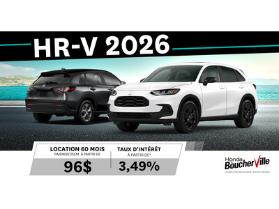 HR-V 2026 !