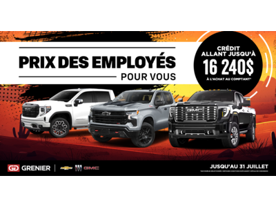 ÉVÉNEMENT PRIX DES EMPLOYÉS POUR VOUS  !