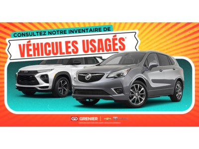CONSULTEZ NOTRE INVENTAIRE USAGÉS !