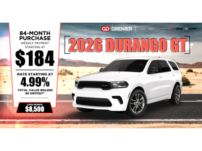 2026 DURANGO !