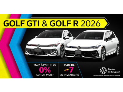 GOLF GTI ET R 2026 !