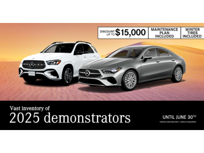 2025 DEMONSTRATORS !