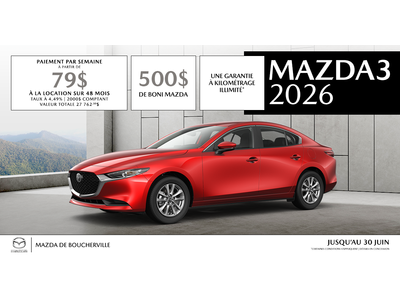 MAZDA3 2026 !