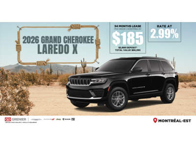 2026 JEEP GRAND CHEROKEE !