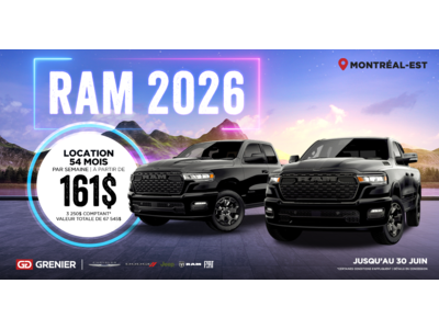 RAM 2026 !