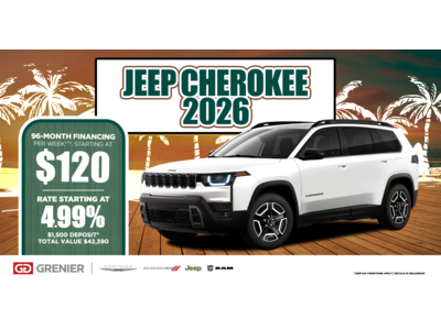 2026 JEEP CHEROKEE !