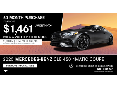 2025 CLE 450 4MATIC COUPE