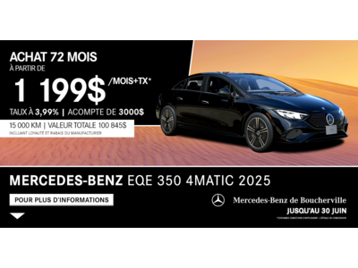 EQE 350 4MATIC 2025