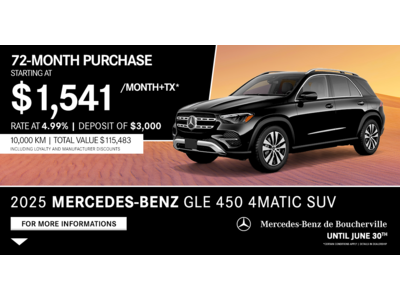 2025 GLE 450 4MATIC SUV