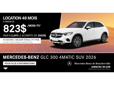 GLC 300 4MATIC 2026
