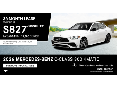 2026 C-CLASS 300 4MATIC