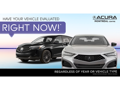 GET YOUR VEHICLE EVALUATED !