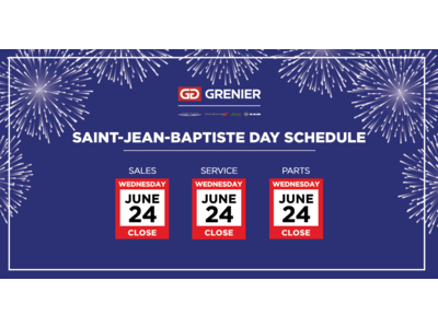 SAINT JEAN BAPTISTE DAY SCHEDULE
