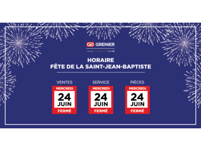 HORAIRE SAINT-JEAN-BAPTISTE